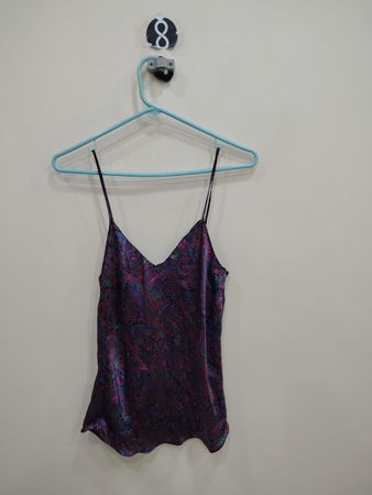 Blouse with Paisley Pattern