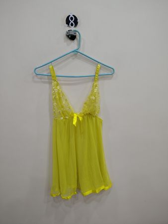 Yellow Lace Chemise