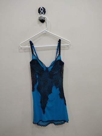 Blue Lace Chemise