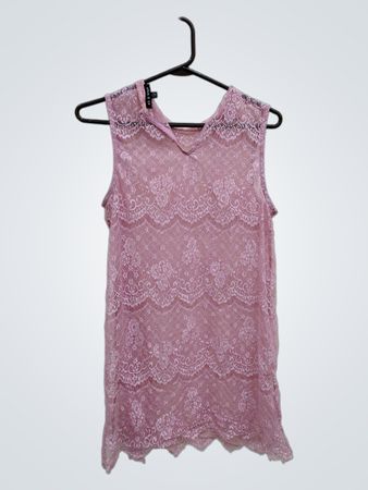 Pink Lace Dress