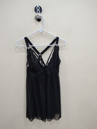Black Lace Chemise
