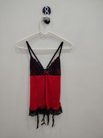 Red Lace Camisole