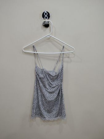 Jockey Gray Leopard Print Camisole