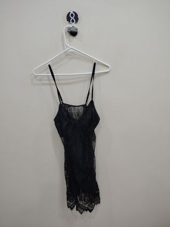 Black Lace Chemise