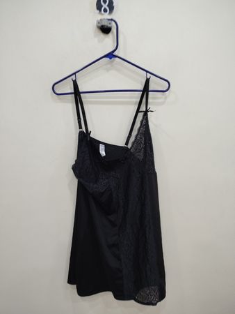 Delta Burke Black Lace Camisole