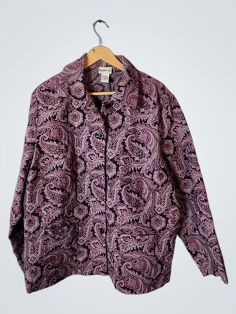 BonWorth Paisley Print Jacket