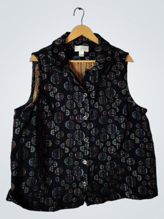 CJ Banks Sleeveless Shirt Vest