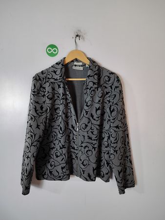 Draper's & Damon's Petites Gray Jacket