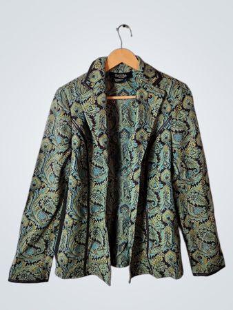 Peck & Peck Paisley Jacket