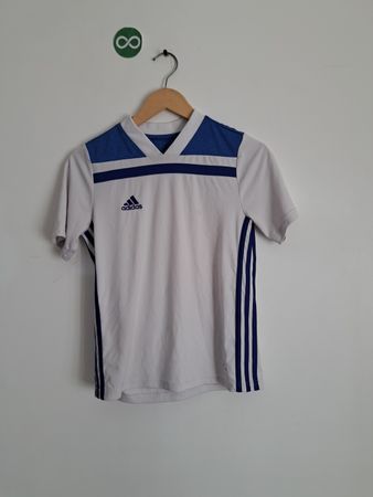 Adidas Blue and White Jersey