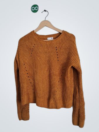 Brown Knit Sweater