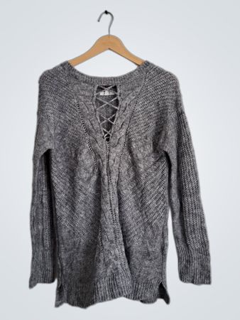 Maurices Gray Knit Sweater
