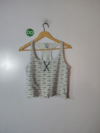 Calvin Klein Logo Print Tank Top