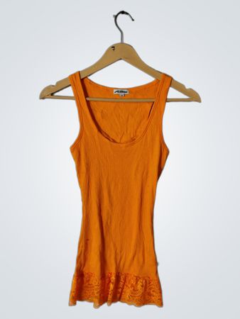 Orange Tank Top