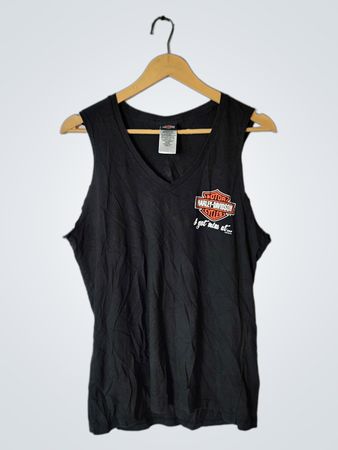 Harley-Davidson Black Graphic Tank Top