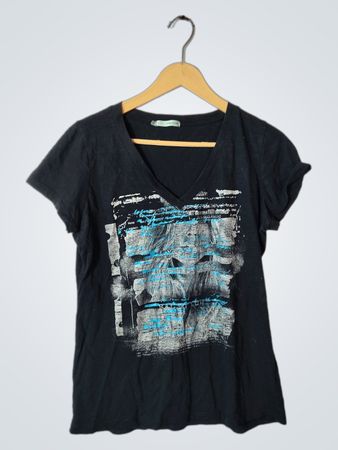 Black Graphic T-Shirt