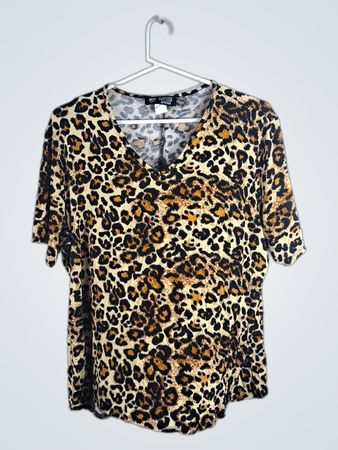 Love Nation Leopard Print Top