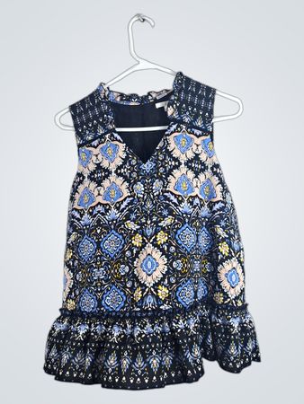 C&E Blue Floral Dress