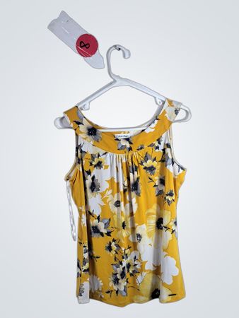 Calvin Klein Floral Sleeveless Top
