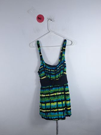 Ever California Green Blue Yellow Dress