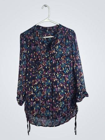 Sara Michelle Floral Print Blouse