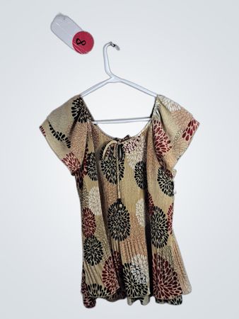 New Directions Women's XL Floral Top