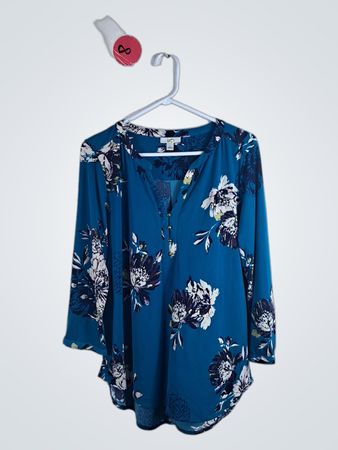 Croft & Barrow Floral Blouse