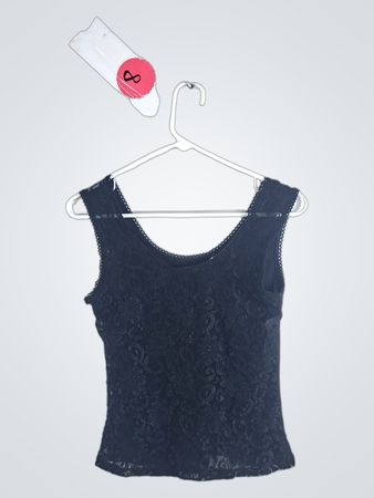 Unbranded Black Lace Cami Top