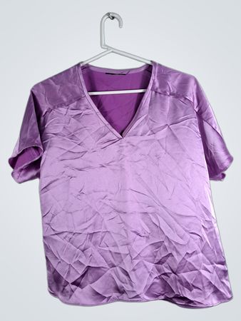 Purple V-Neck T-Shirt