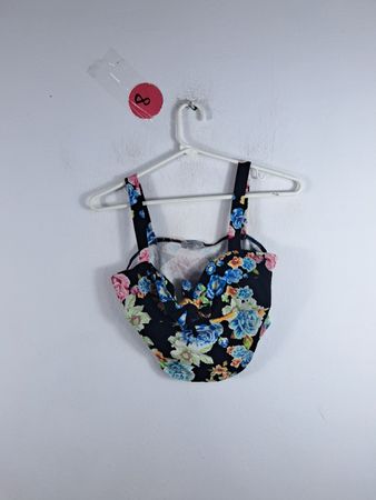 Charlotte Russe Floral Crop Top
