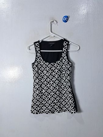 White House Black Market Sequined Tank Top