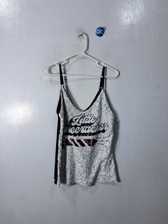Third Wish Lace Trim Tank Top