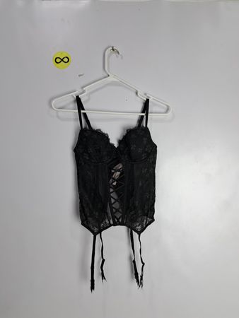 Victoria's Secret Black Lace Corset