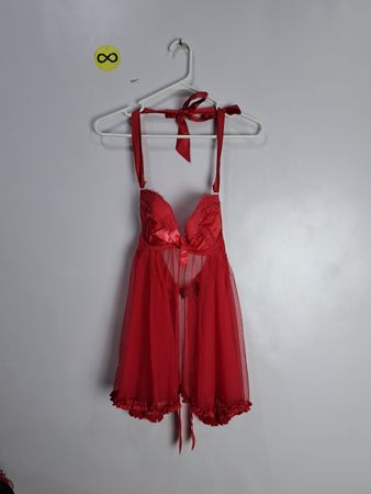 Red Lingerie Chemise