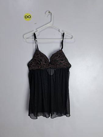 Black Lace Chemise