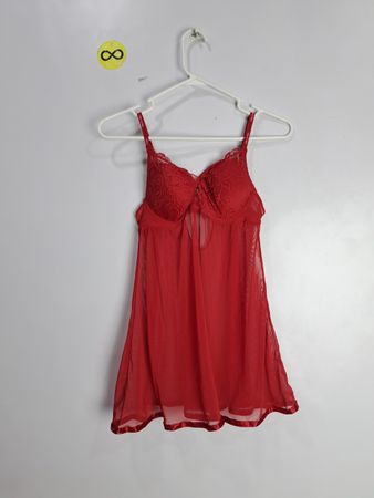 Red Lace Chemise