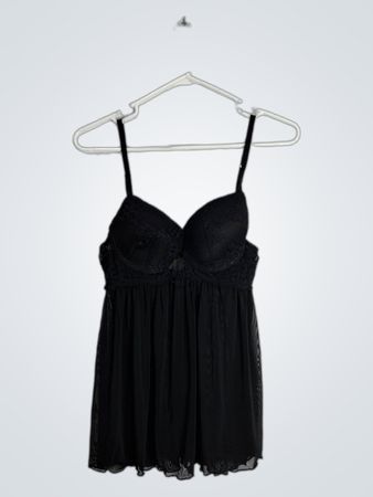 Black Lace Chemise