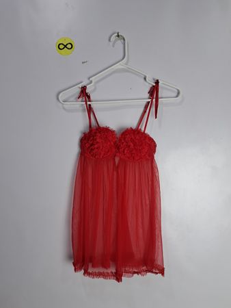 Red Lace Chemise