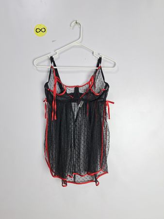 Black and Red Lingerie