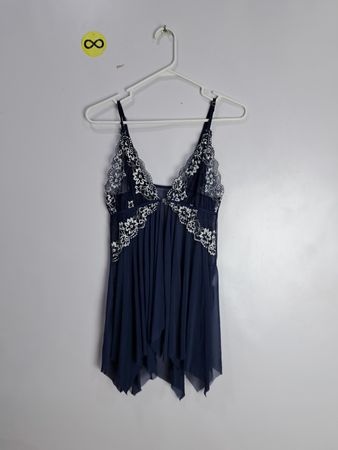 Blue Lace Chemise