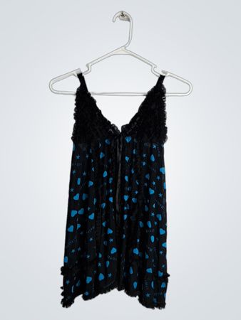 Dolce & Gabbana Black Lace Cami Top