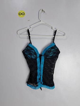 Natur Intimates Black Lace Bralette