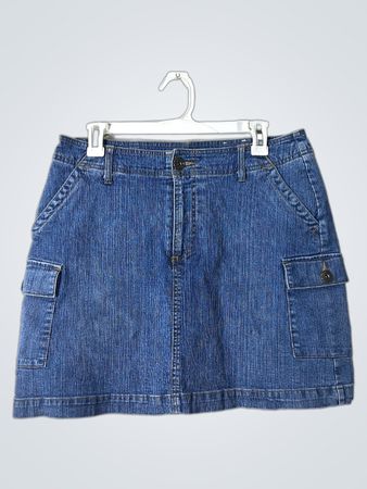 St. John's Bay Stretch Denim Skirt