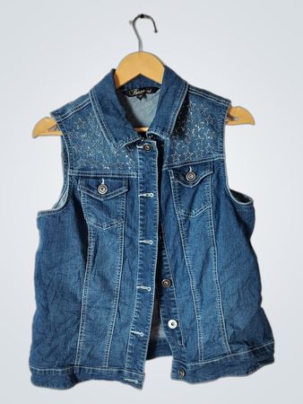 Baccini Denim Vest