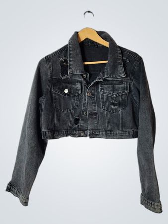 Gray Denim Jacket