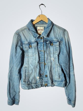 MUD Jeans Cropped Denim Jacket