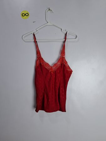 Red Lace Camisole