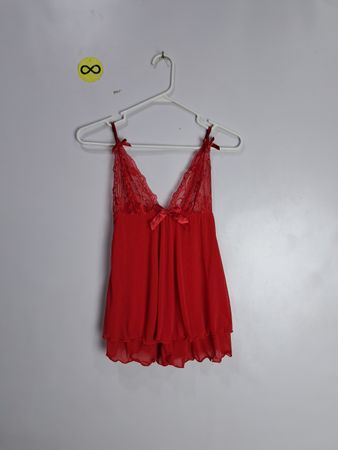 Dreamgirl Red Lace Chemise