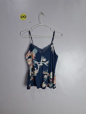 Flora Nikroo Floral Lace Cami Top
