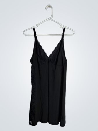 Black Lace Trim Camisole